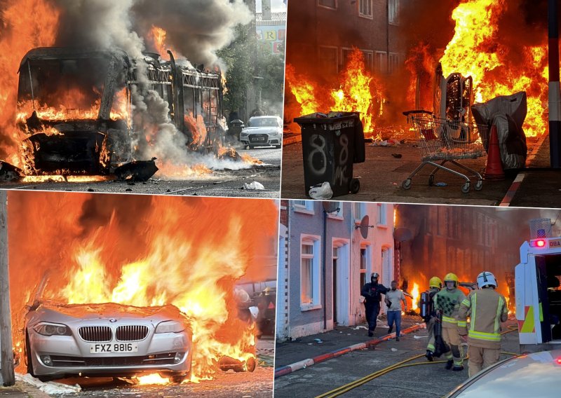 Belfast u kaosu nakon šokantnog napada Sudanca: Gorjele kuće i automobili, ljudi evakuirani