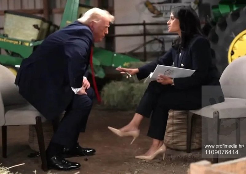 Trump demonstrativno otišao s intervjua, a jedna snimka izazvala je posebno zanimanje javnosti