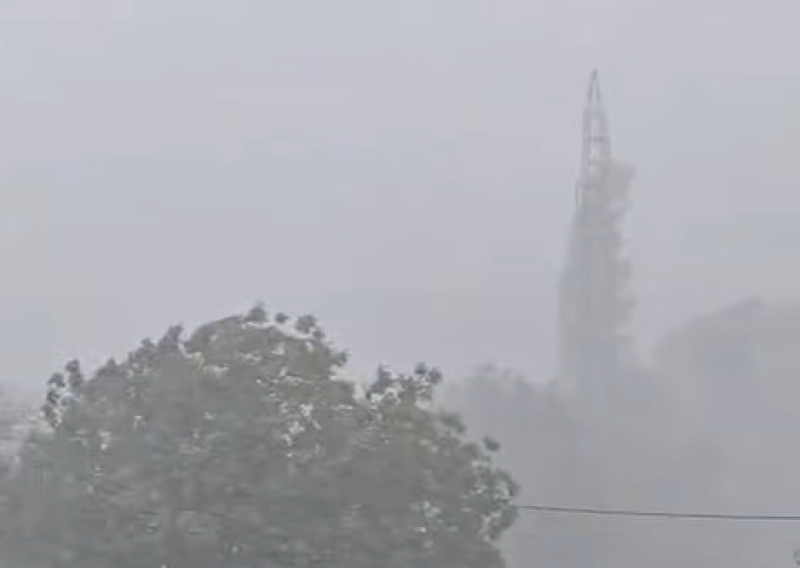 VIDEO Oluja pogodila Zagoru: Tuča i grmljavina poharale Cetinsku krajinu