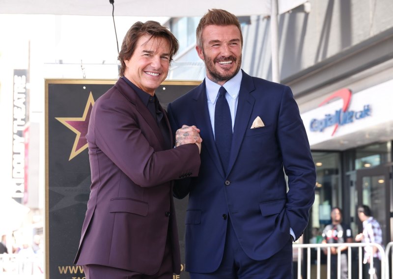 David Beckham dobio zvijezdu na holivudskoj Stazi slavnih, slavlju se pridružio Tom Cruise