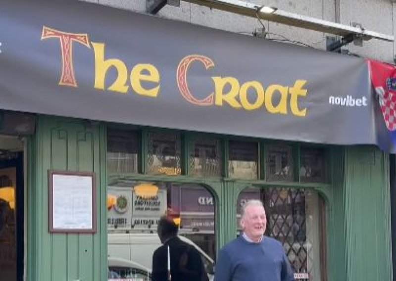 Dublin u znaku Hrvatske: Popularni pub privremeno postaje 'The Croat'