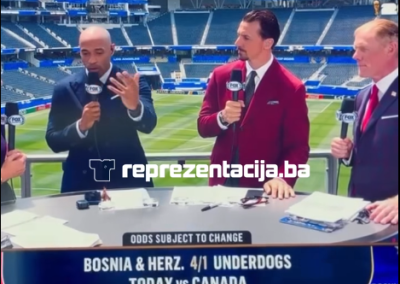 Ibrahimović i Henry zapjevali novi hit: 'I am from Bosnia...'