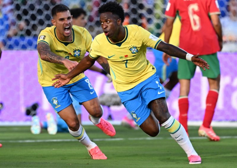 Magija Viniciusa! Pogledajte strašan gol brazilskog majstora protiv Maroka, lopta je išla 101 km/h
