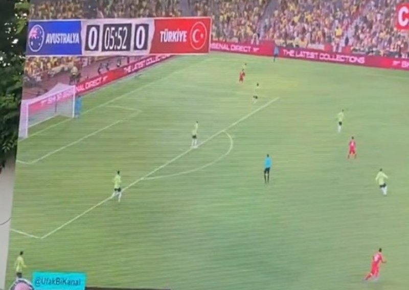 Urnebesni video iz Turske: Gledali utakmicu protiv Australije, a na ekranu bila videoigra