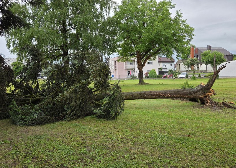 Jako nevrijeme poharalo sjever zemlje: Vatrogasci u Varaždinu dobili 40 dojava