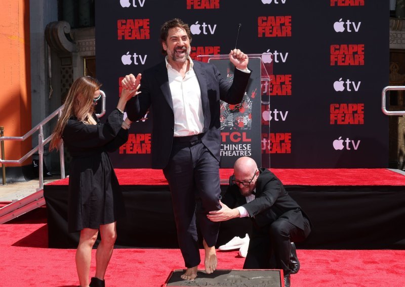 Javier Bardem ostavio neobičan trag u Hollywoodu: U cement utisnuo i svoj nos