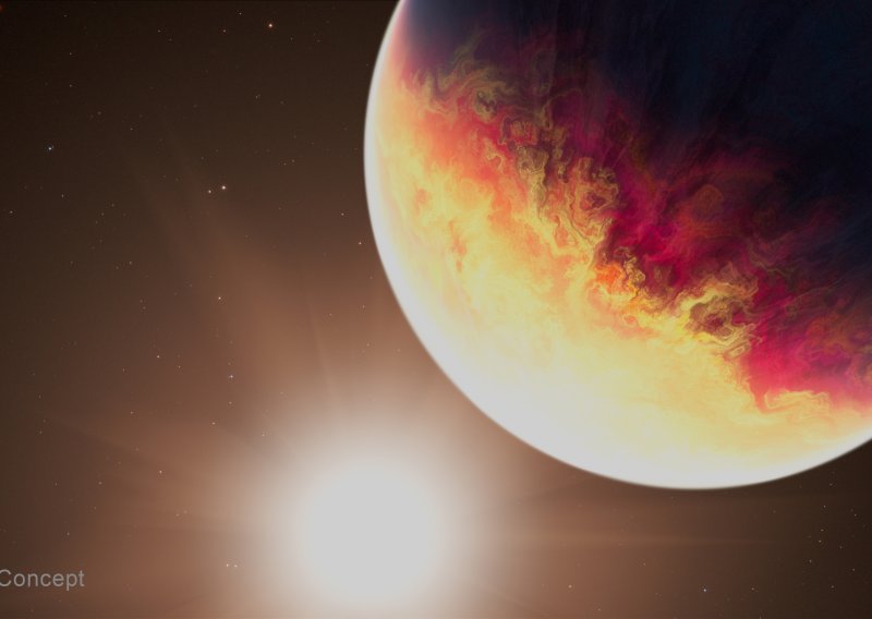 Ovaj daleki planet nema predaha - zvijezda ga neprestano pretvara u pećnicu