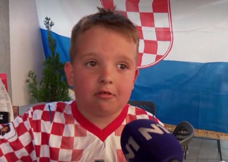 Dječak iz Livna oduševio odgovorom za koga navija na SP-u: 'Htio sam i za Srbe...'