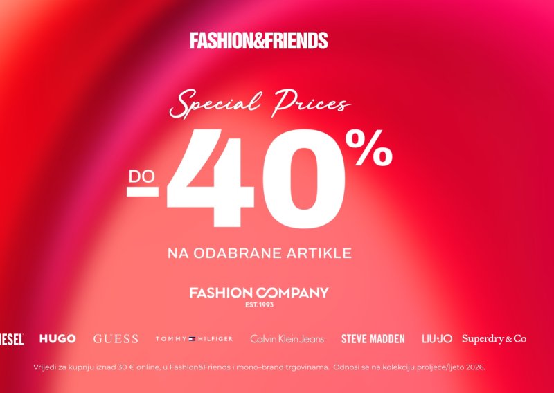 Fashion Company i Fashion&Friends donose ljetni shopping trenutak koji se ne propušta: do 40 % popusta na odabrane artikle