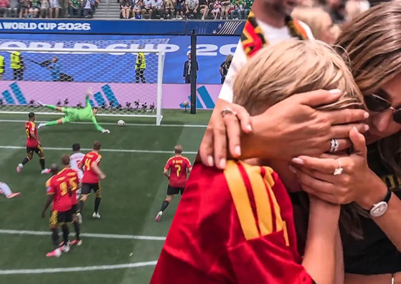 Kamere su ga snimile utučenog na utakmici Belgije i Irana: Evo tko je dječak s tribina