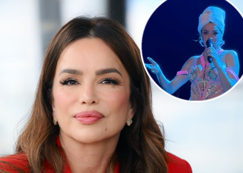 Što se dogodilo na nastupu? Severina osvanula na bini s ručnikom na glavi