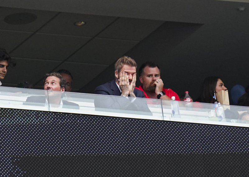 Beckham se uhvatio za glavu: S tribina mu je to bilo teško gledati