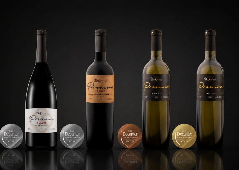'Zaboravljeno vinogorje' zasjalo u Londonu: Ško vina iz Promine osvojila zlato na Decanteru