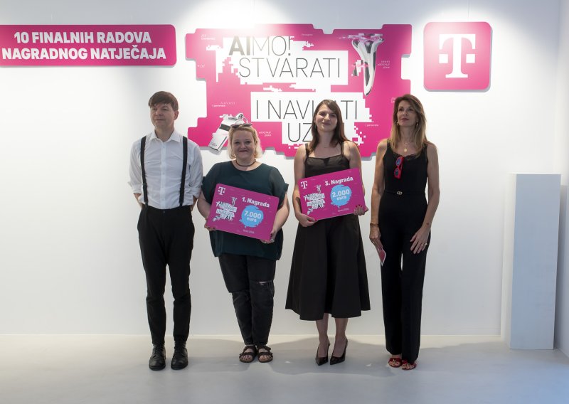 Hrvatski Telekom predstavio pobjedničke radove 'AIMO! stvarati i navijati uz AI' natječaja