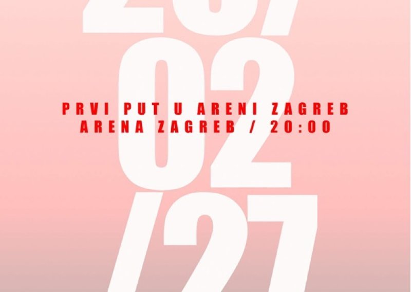 Tko po prvi put stiže u Arenu Zagreb? Ime je još uvijek tajna, ali ulaznice su već u prodaji