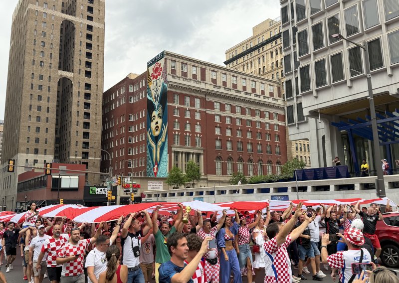 Pogledajte prizore za naježiti se iz Philadelphije: Hrvati okupirali grad uoči ključnog dvoboja s Ganom