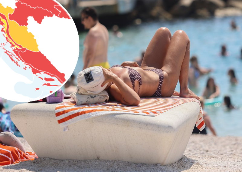 Pred nama su dva najgora dana toplinskog vala: Pogledajte što nas čeka i kada stiže konačno osvježenje