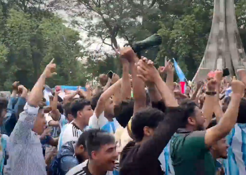 Pogledajte nevjerojatne scene: Ova azijska zemlja argentinske pobjede slavi kao vlastite
