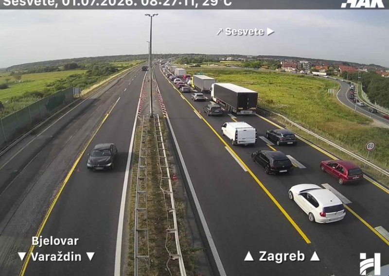 Kolaps na A4: Kolona prema Zagrebu čak 15 kilometara!