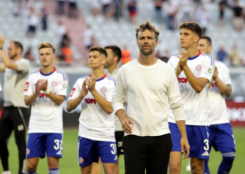 Pogledajte kako se Gonzalo Garcia rasplakao pred igračima Hajduka: 'Umro bih za vas'