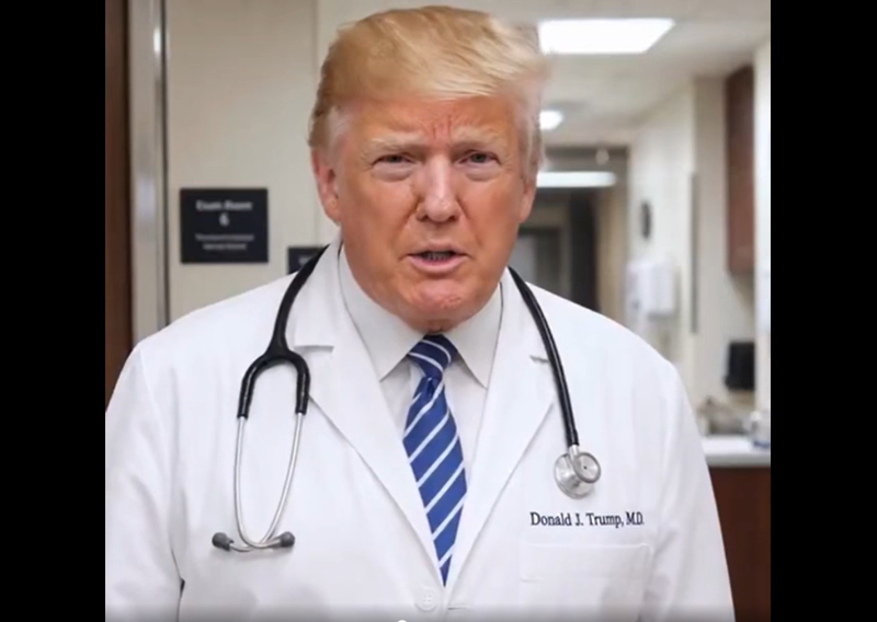 AI 'dr. Trump' objavio video u kojem liječi poznate od 'sindroma Trumpovog poremećaja'