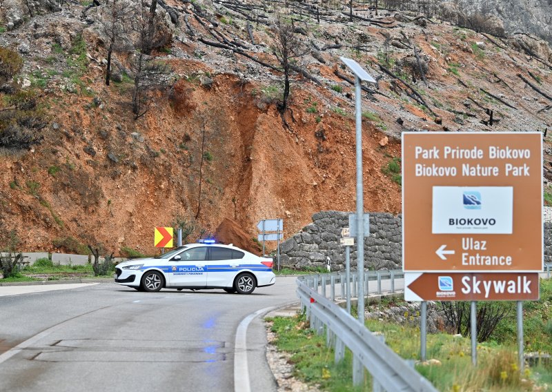 Nakon odrona: Ponovno otvorena državna cesta od Makarske do Vrgorca