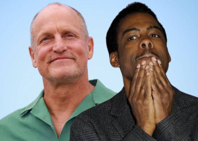Urnebesna scena na tribinama: Evo što su Woody Harrelson i Chris Rock radili dok se igrala utakmica na SP-u