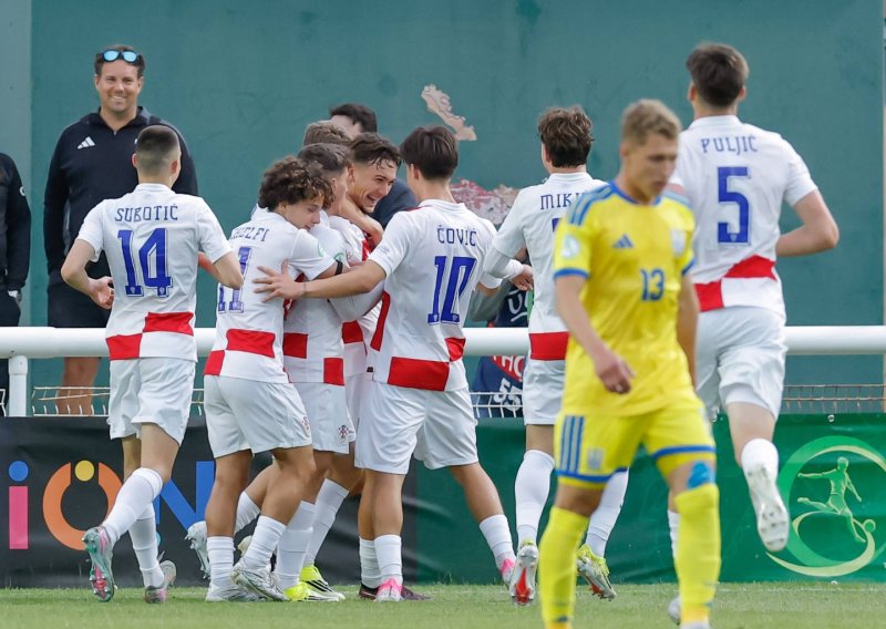 Hrvatski klinci idu po finale Eura U-19: 'Ma, ne bojimo se nikoga!'
