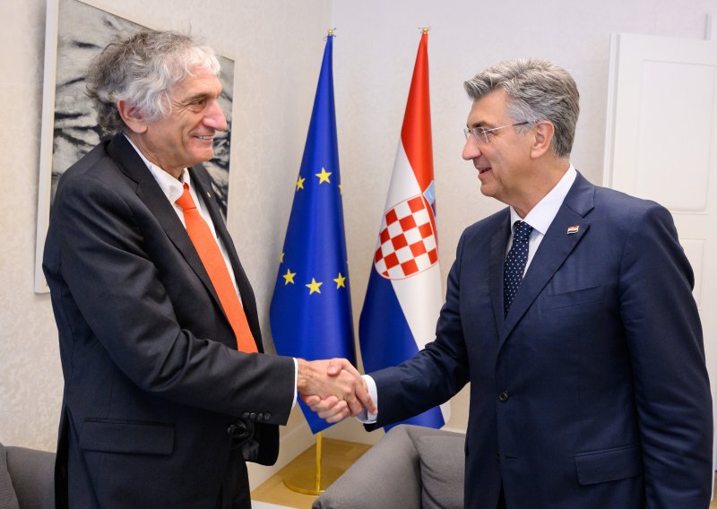 Plenković primio nobelovca Johna Martinisa: 'Ponosni smo na njegove hrvatske korijene'