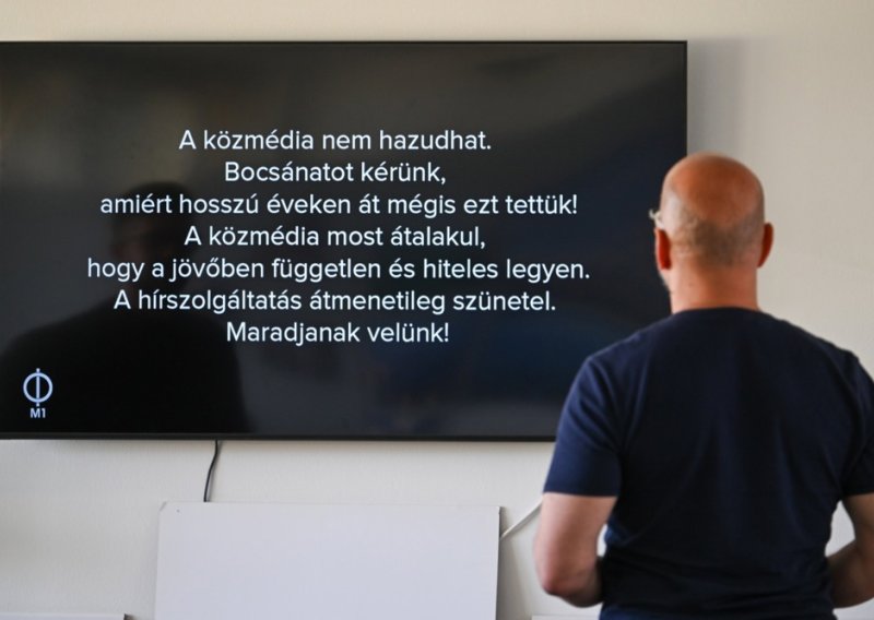 'Javni mediji ne smiju lagati': Mađarska televizija objavila neobičnu poruku