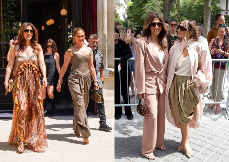 J.Lo povela sestru u Pariz i pretvorila ulice u modnu pistu: Stajlinge mijenjaju brže od modela