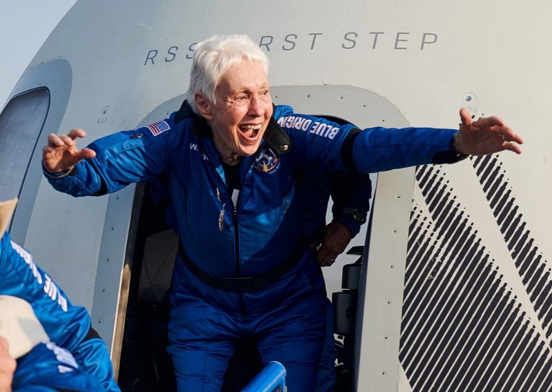 Preminula Wally Funk: Prkosila NASA-i i tek s 82 godine odletjela u svemir