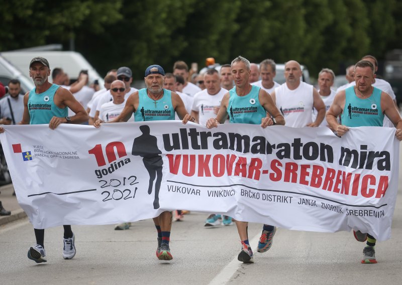 Ultramaratonci iz Vukovara stigli u Srebrenicu