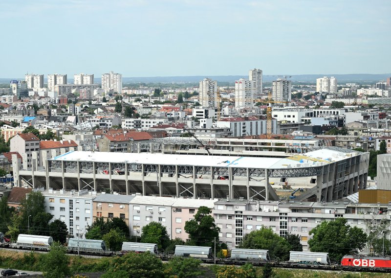 Pogledajte kako napreduju radovi na stadionu u Kranjčevićevoj. Zagreb je ovo čekao 55 godina