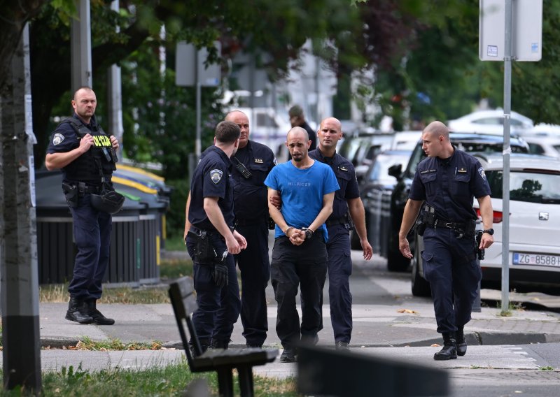 Okončana drama u Zagrebu: Policija uhitila muškarca koji je prijetio da će se raznijeti bombom
