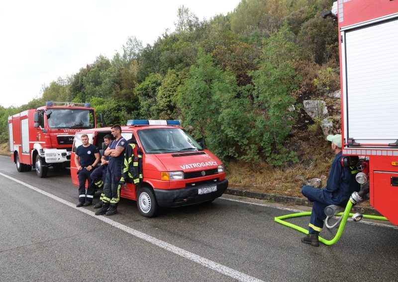 Lokalizirani požari na Mljetu: Nema širenja vatre