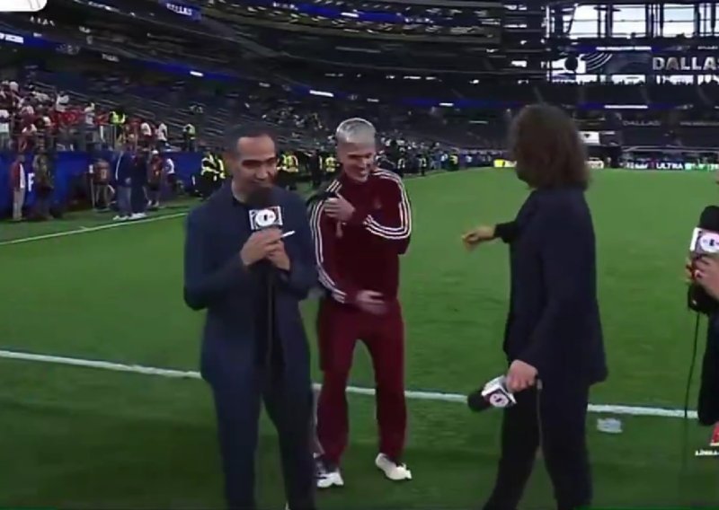 Pogledajte zbog koga je Olmo prekinuo TV emisiju nakon velike pobjede