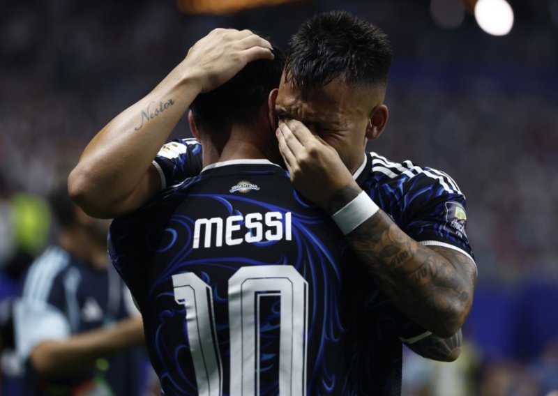 Heroj Argentine rasplakao cijeli svijet! Lautaro Martinez nije mogao zaustaviti suze
