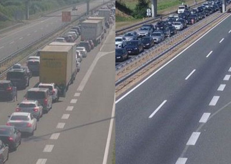 Kaos na A3: U sudaru se prevrnula cisterna, nastala kilometarska kolona