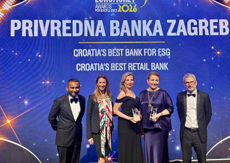 PBZ proglašen najboljom 'retail' i ESG bankom u Hrvatskoj