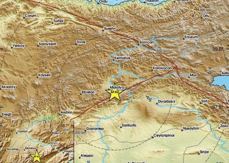 Snažan potres pogodio Tursku: Ovakvo što dožive jednom godišnje