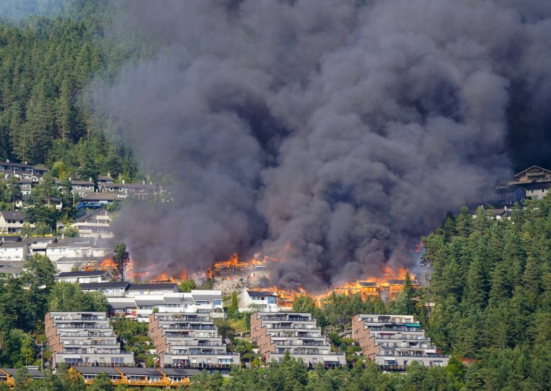 Užas u Norveškoj: Vatra odnijela više od 100 domova