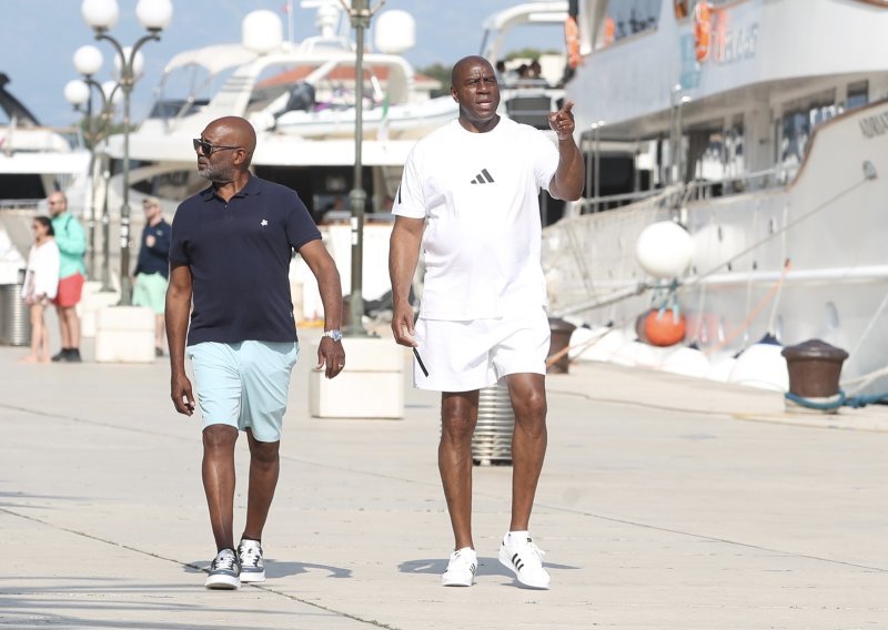 Legendarni Magic Johnson krstari Jadranom na luksuznoj jahti vrijednoj milijune