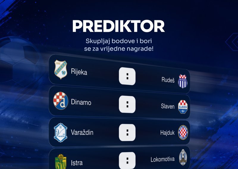 Stiže tportal Prediktor: Prognozirajte rezultate SHNL-a i osvojite vrijedne nagrade