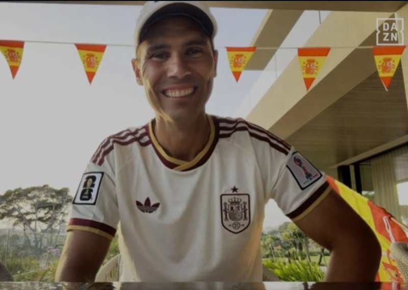 Rafa Nadal se javio u program uživo uoči finala. Internet 'izgorio' zbog nevjerojatnog detalja