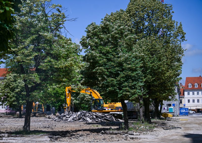 Počelo rušenje drvoreda lipa u centru Karlovca: Sačuvat će jedno stablo od njih 40