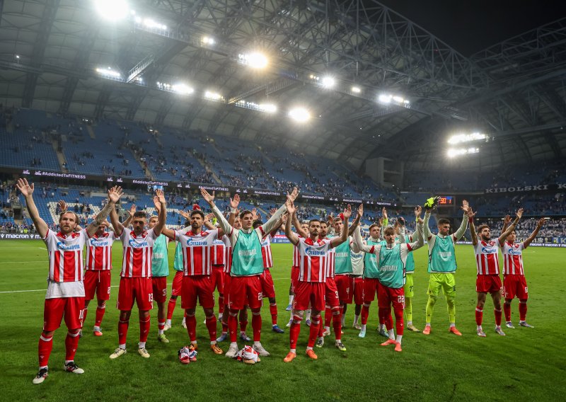 Crvena zvezda pregazila domaćina i jednom nogom ušla u treće pretkolo Lige prvaka