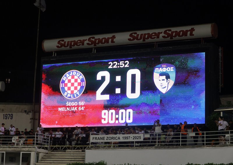 Evo kakve su Hajdukove šanse za prolazak dalje