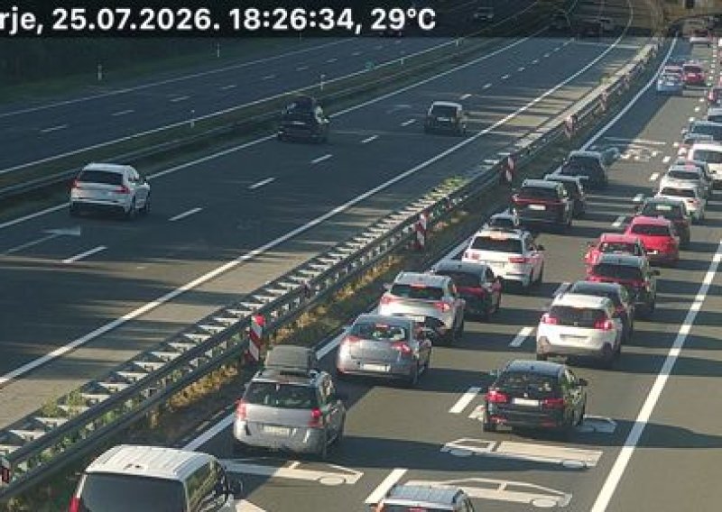 Cijeli dan kaotično na autocesti A1: Evo gdje su sada najveće gužve