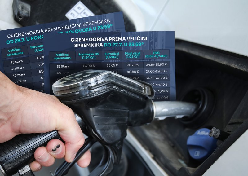 Izračunali smo koliko će vas koštati pun rezervoar goriva: Razlike su značajne